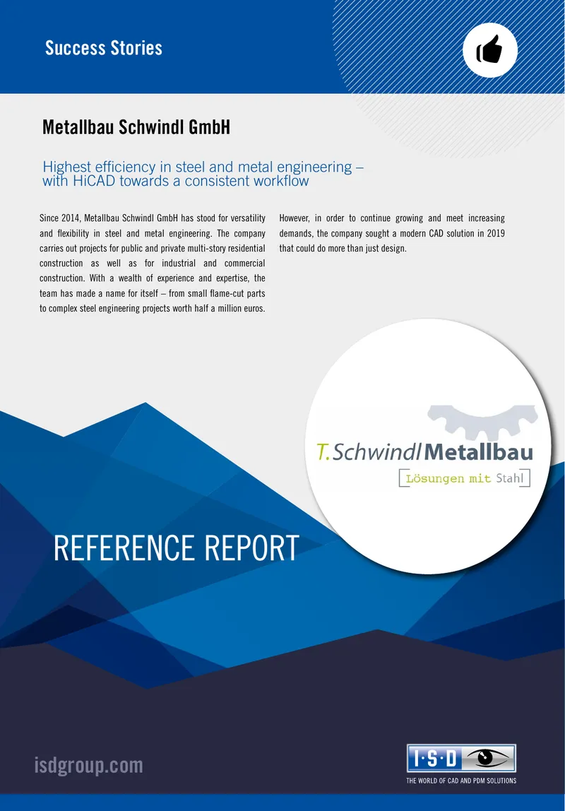 HiCAD Implementation Case Study at Metallbau Schwindl GmbH