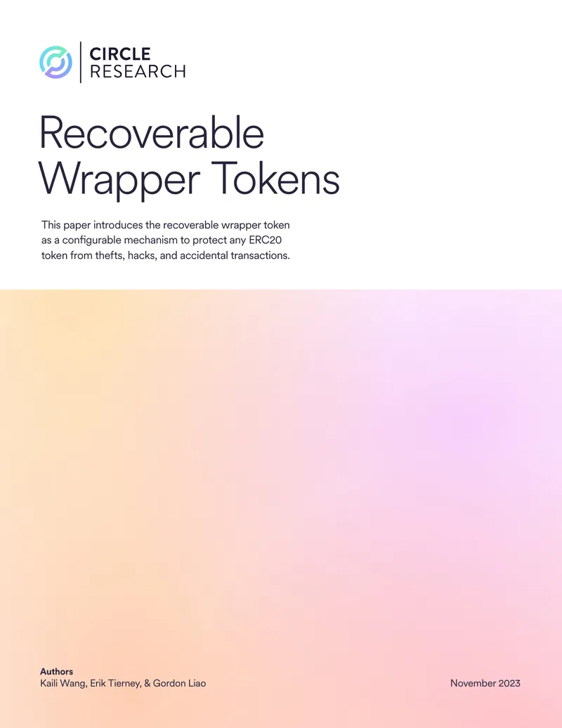 Recoverable Wrapper Token Mechanism Overview