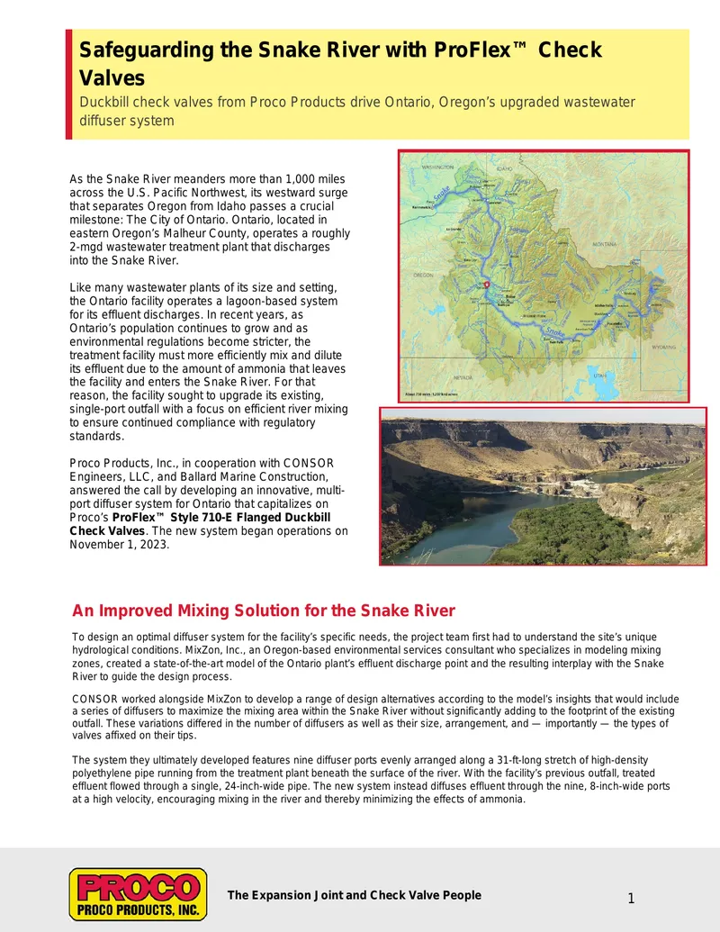 Wastewater Treatment Plant Diffuser System Upgrade