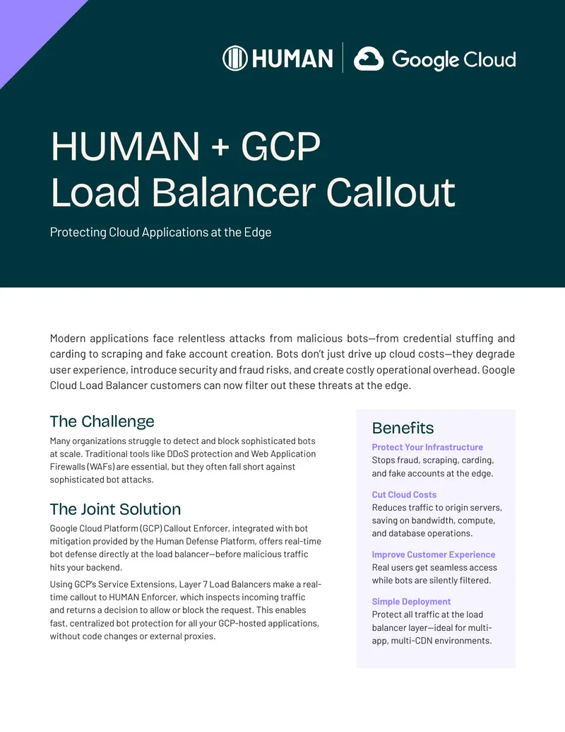 GCP Load Balancer Callout for Bot Protection