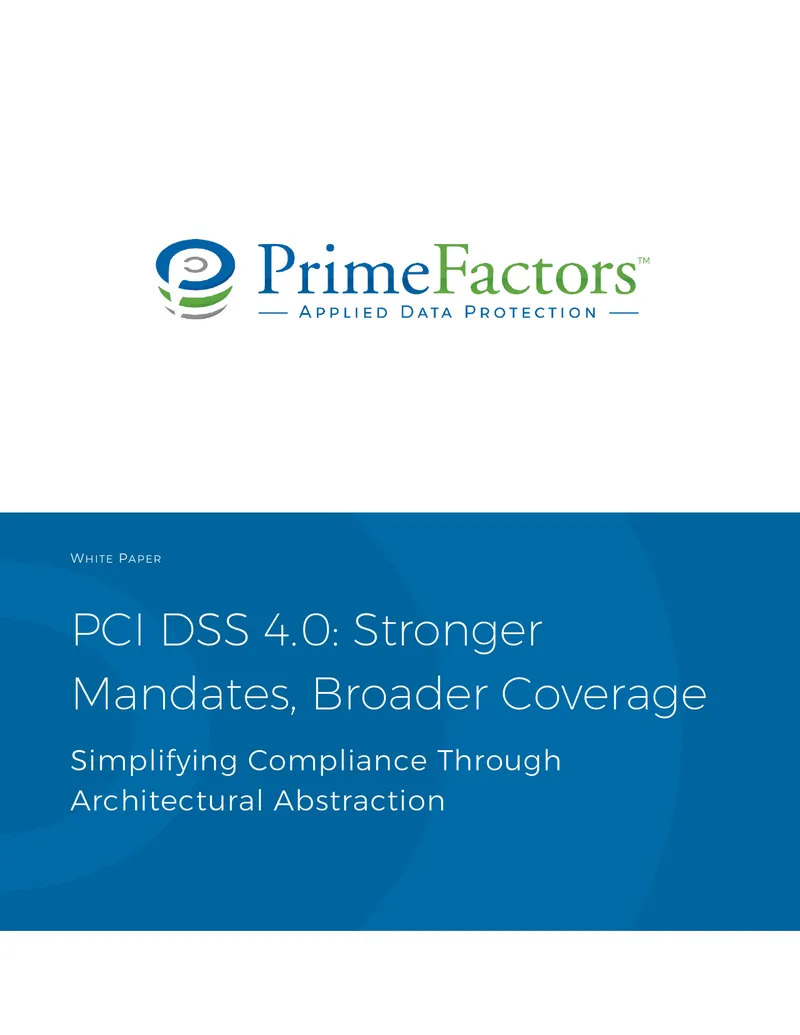 PCI DSS 4.0 Compliance Framework Overview