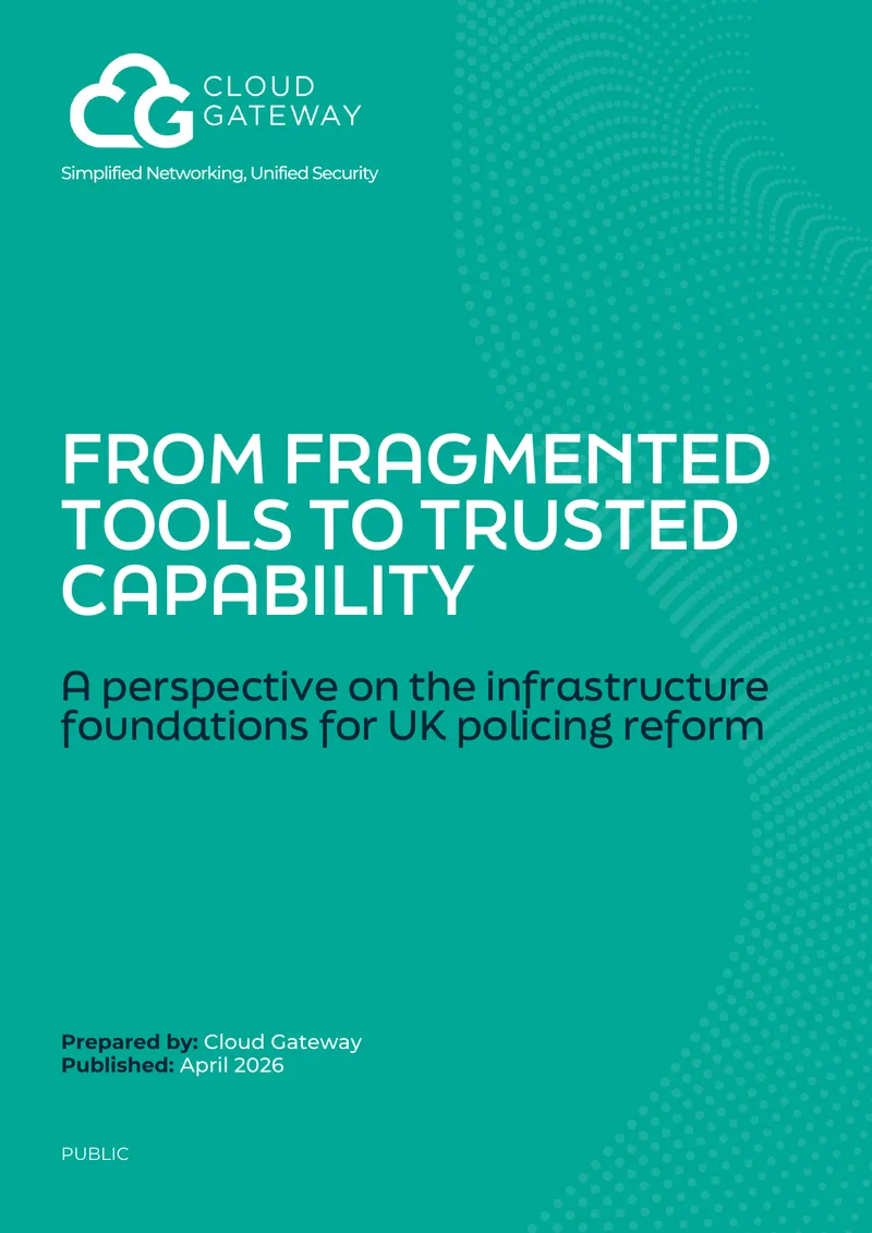 Infrastructure Foundations for UK Policing Reform