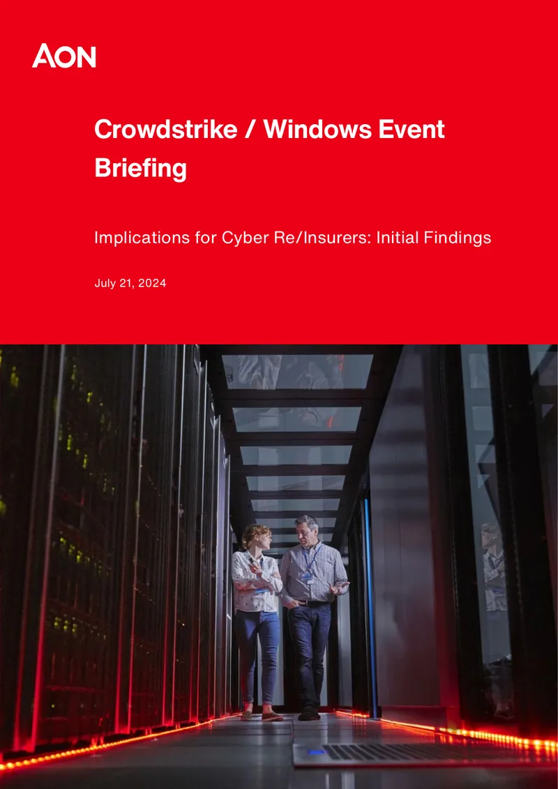 CrowdStrike Windows Event Cyber Insurance Implications