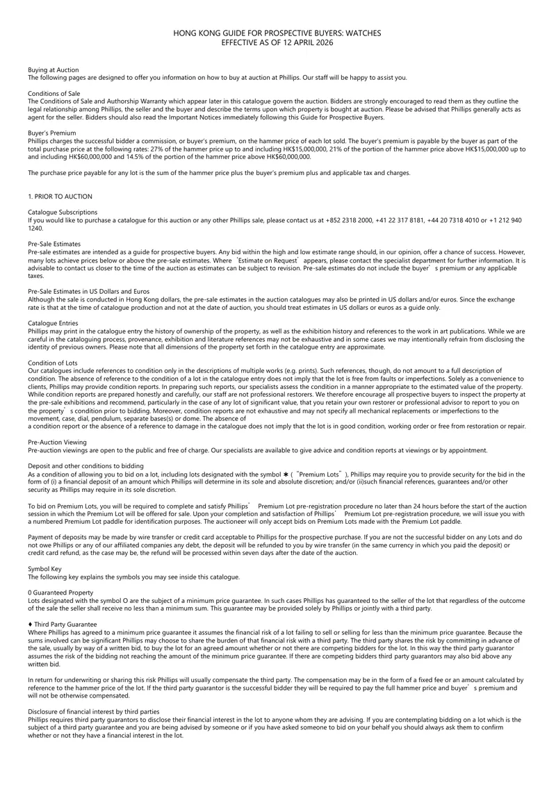 Hong Kong Guide for Prospective Buyers of Watches