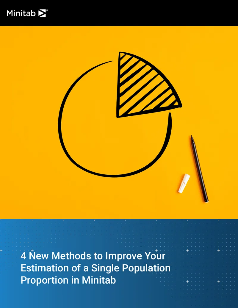 New Methods for Estimating Population Proportions in Minitab