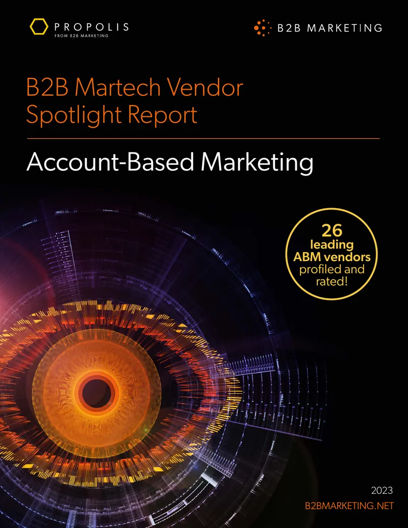 Martech Vendor Spotlight Report on Account-Based Marketing