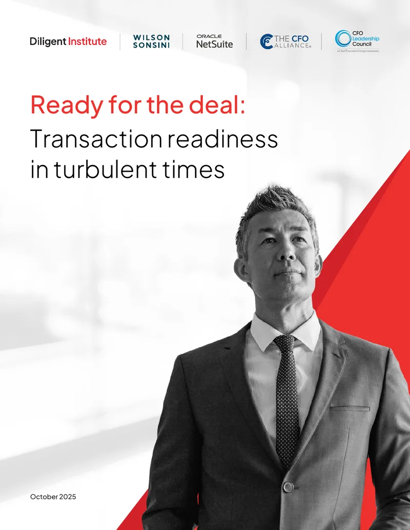 Transaction Readiness in Turbulent Economic Times