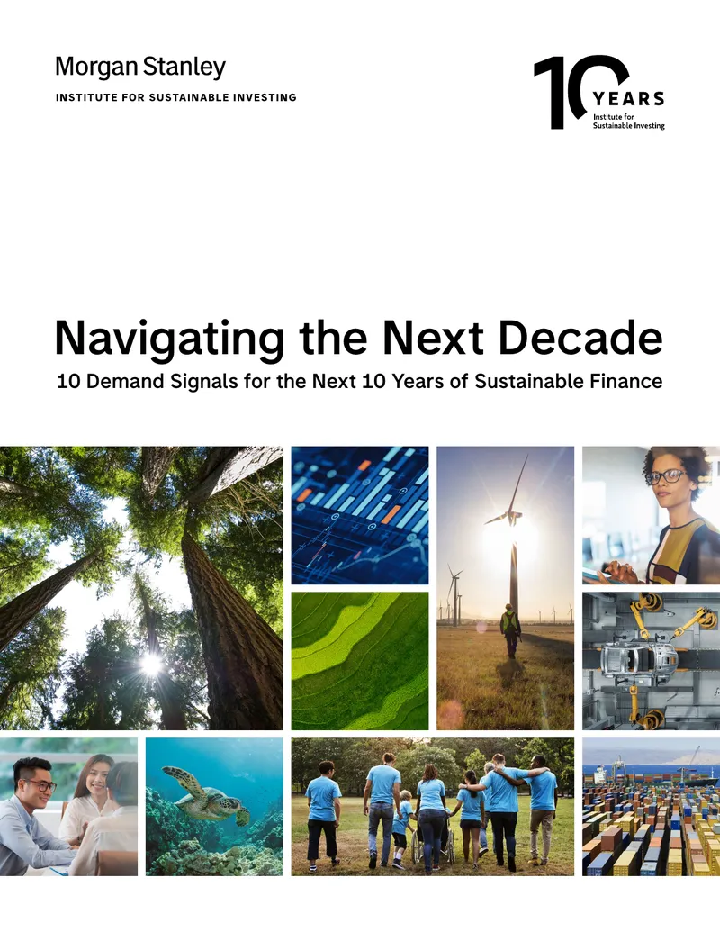 Demand Signals for Sustainable Finance in the Next Decade