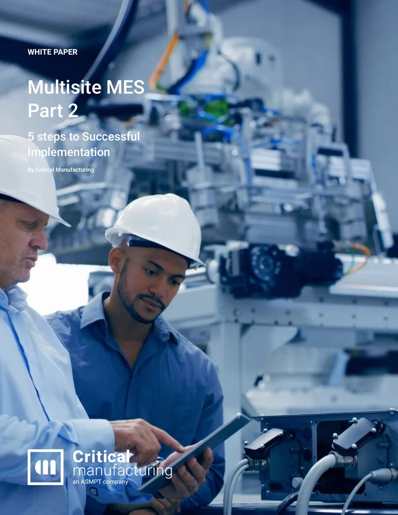 Five Steps for Successful Multisite MES Implementation
