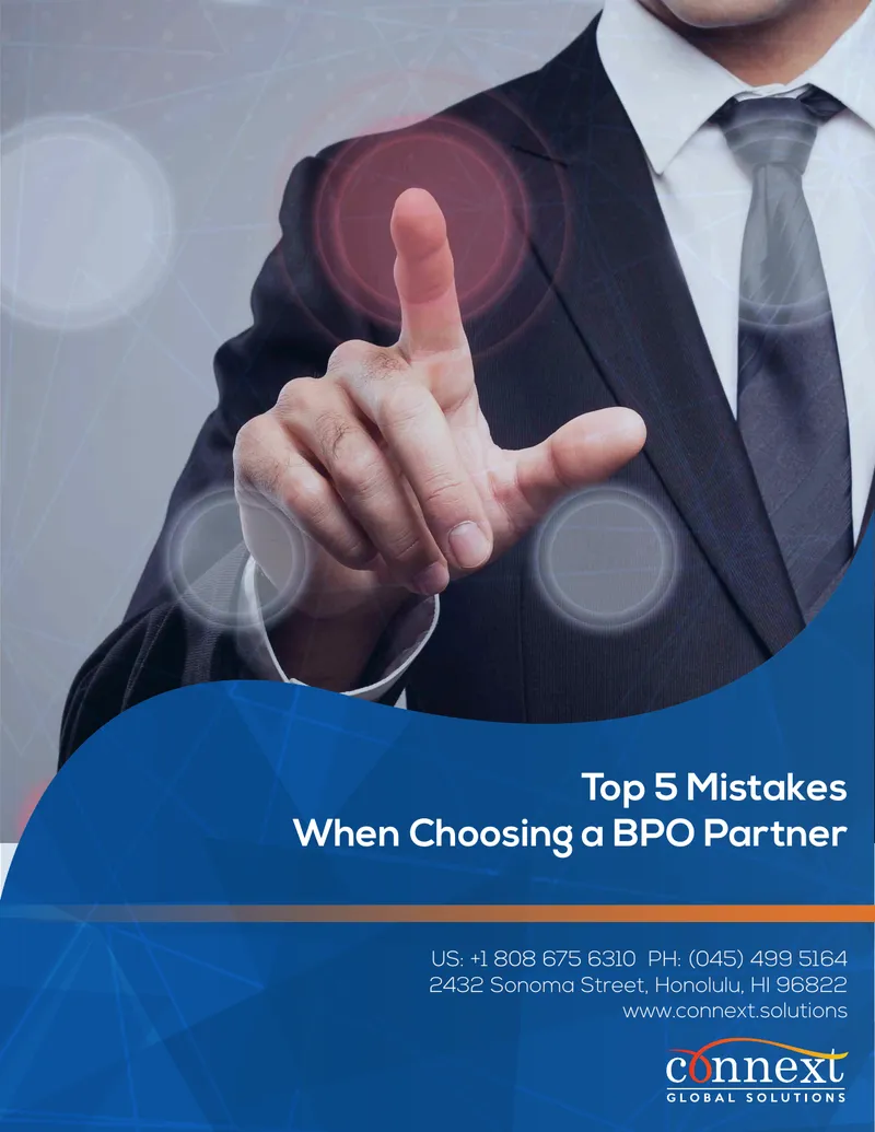 Top Mistakes When Selecting a BPO Partner