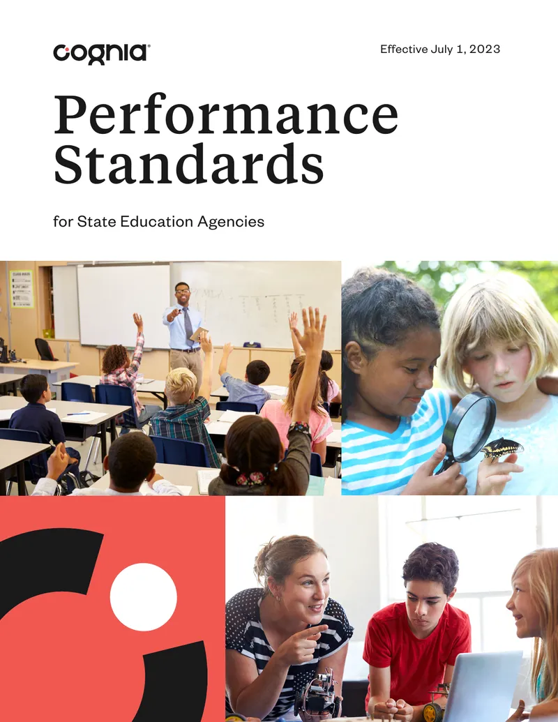 Cognia Performance Standards for State Education Agencies