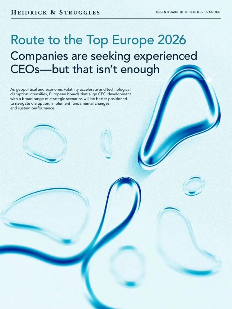 CEO Development and Succession Planning in Europe