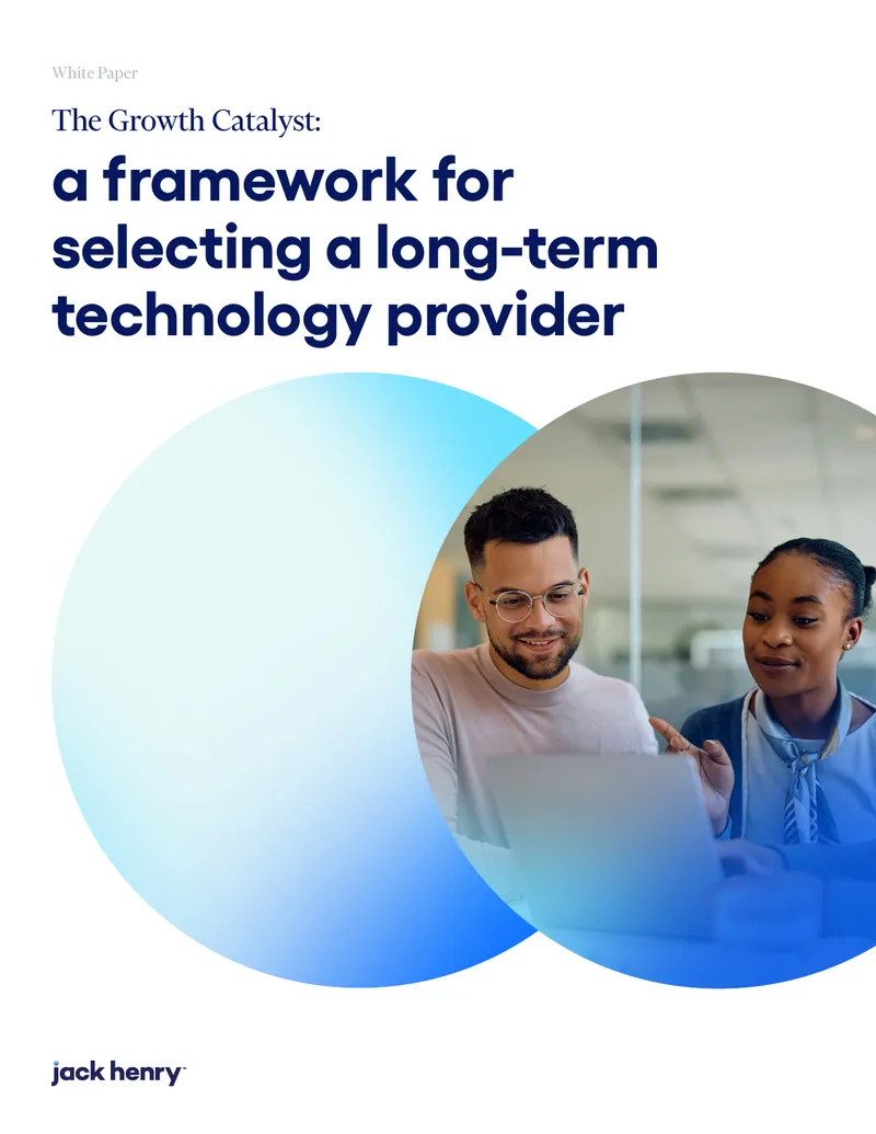 Framework for Selecting a Long-Term Technology Provider