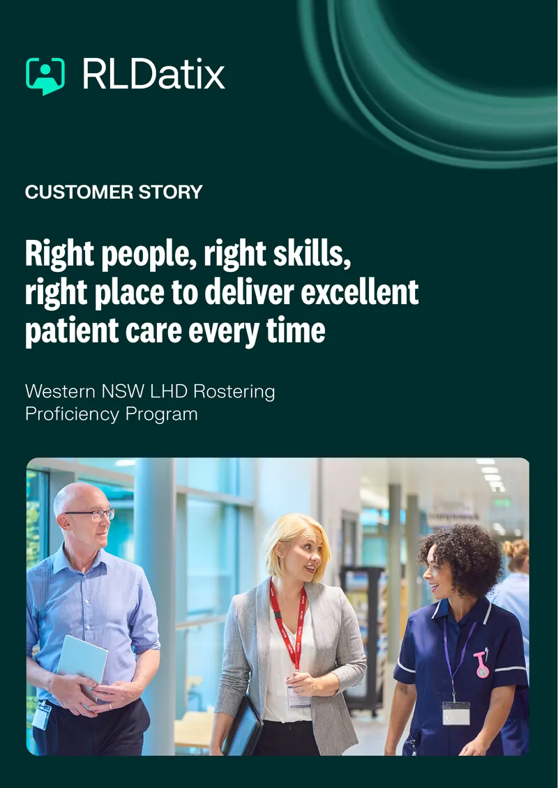 WNSWLHD Rostering Proficiency Program Overview
