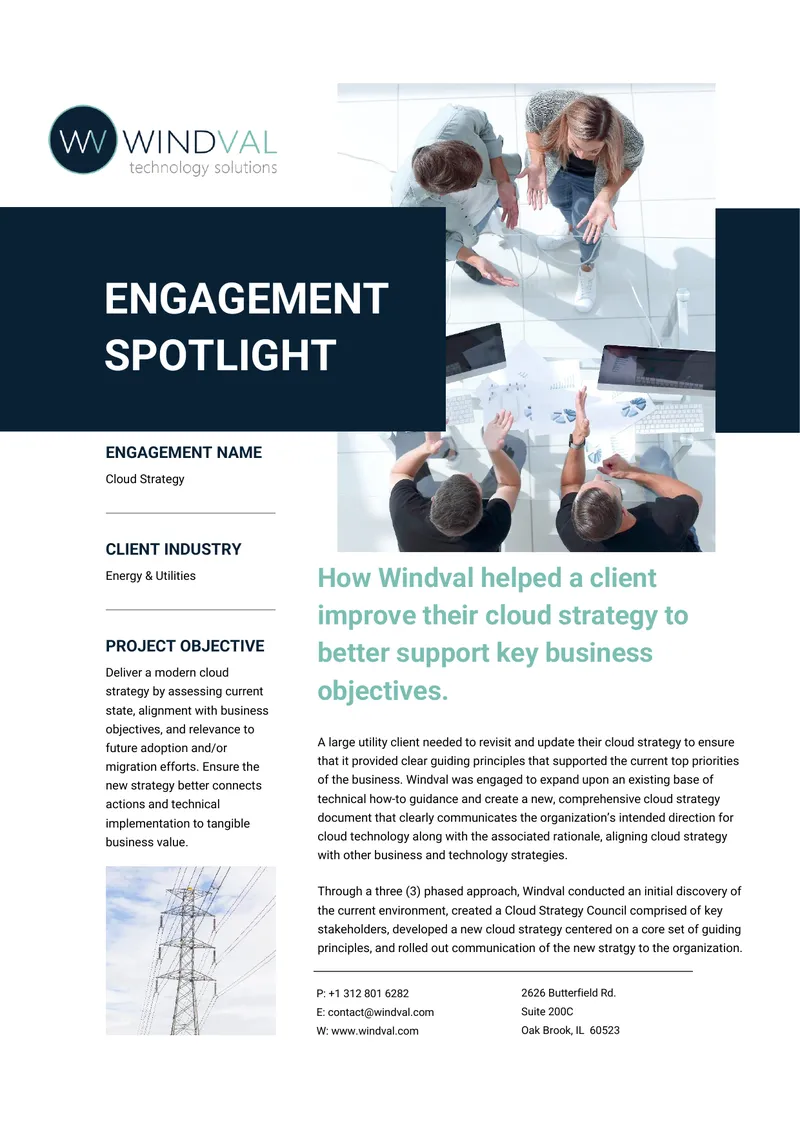Cloud Strategy Development for Energy Sector