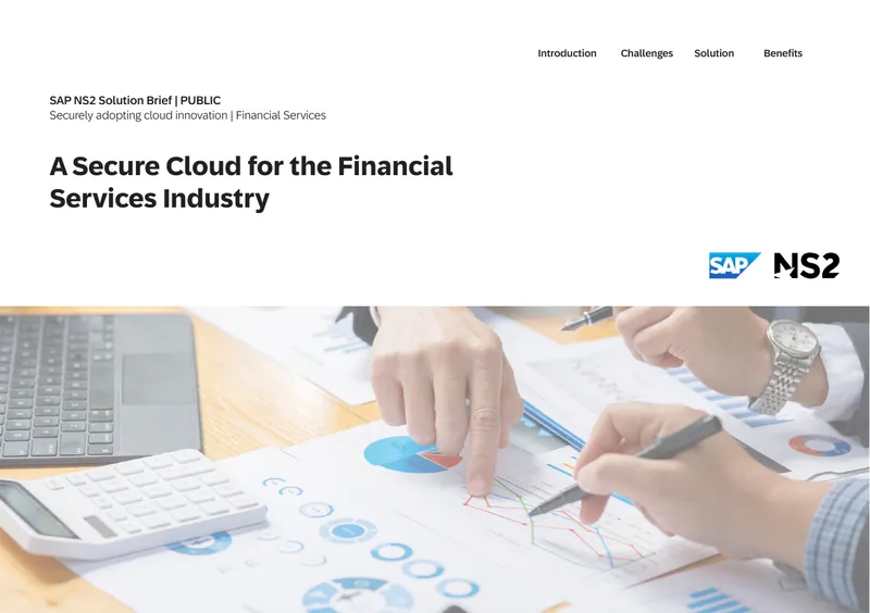 Secure Cloud Solutions for Financial Services