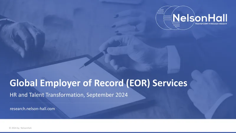 Global Employer of Record Services Market Assessment