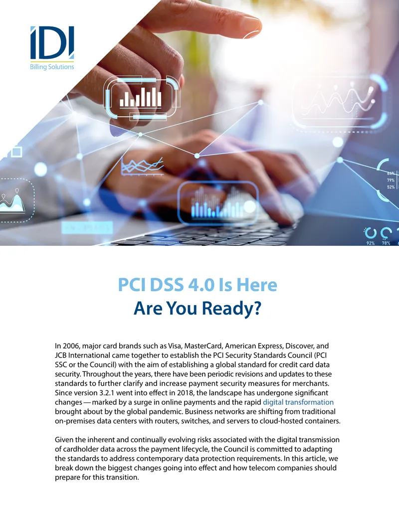 Overview of PCI DSS 4.0 Changes and Compliance