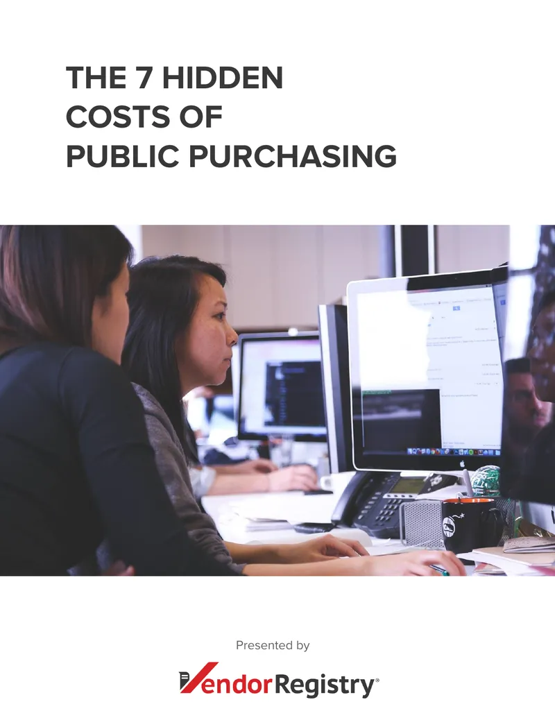 Hidden Costs in Public Purchasing Management