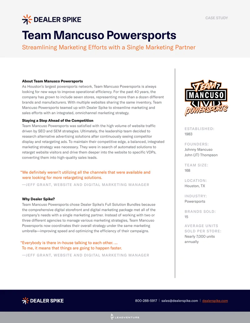 Streamlining Marketing Efforts with a Single Marketing Partner
