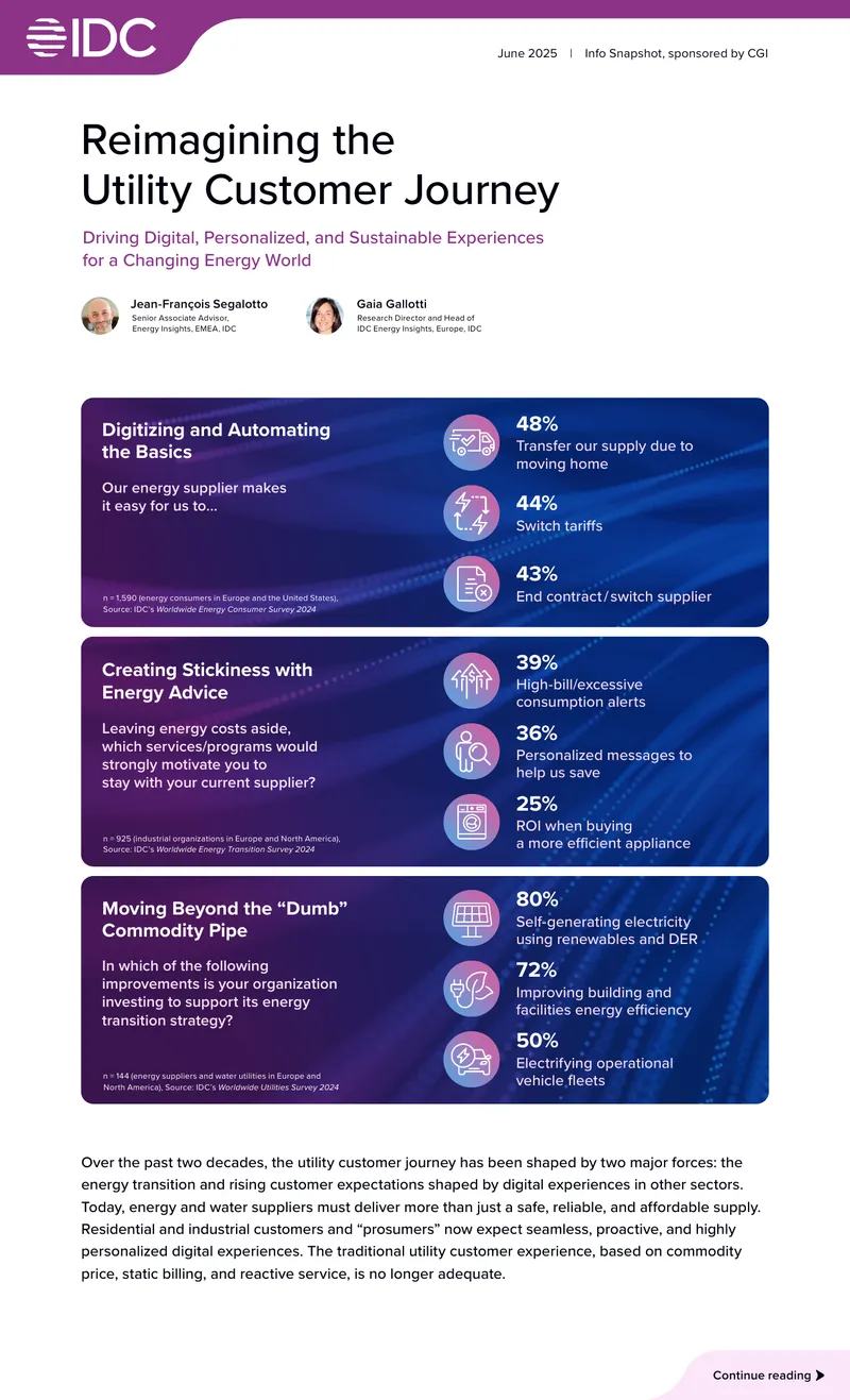 Reimagining the Utility Customer Journey