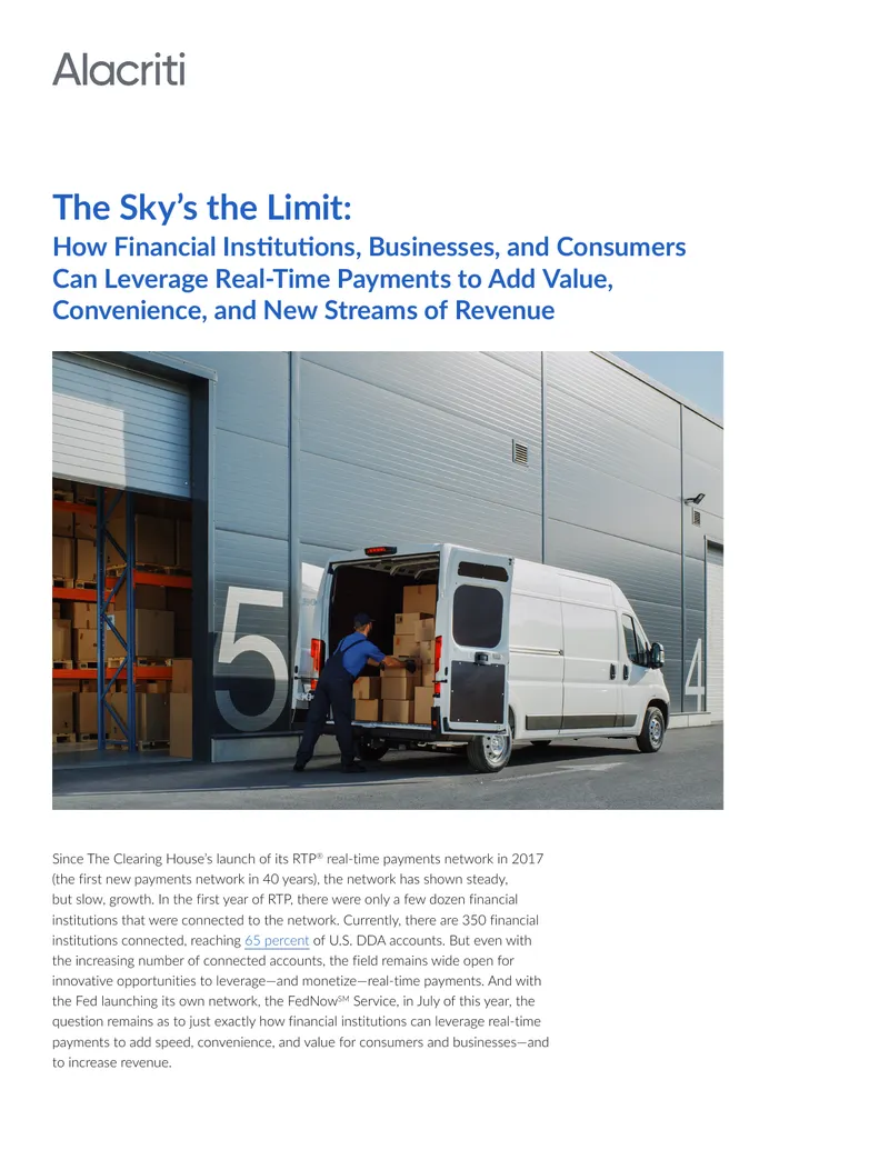 Leveraging Real-Time Payments for Financial Institutions