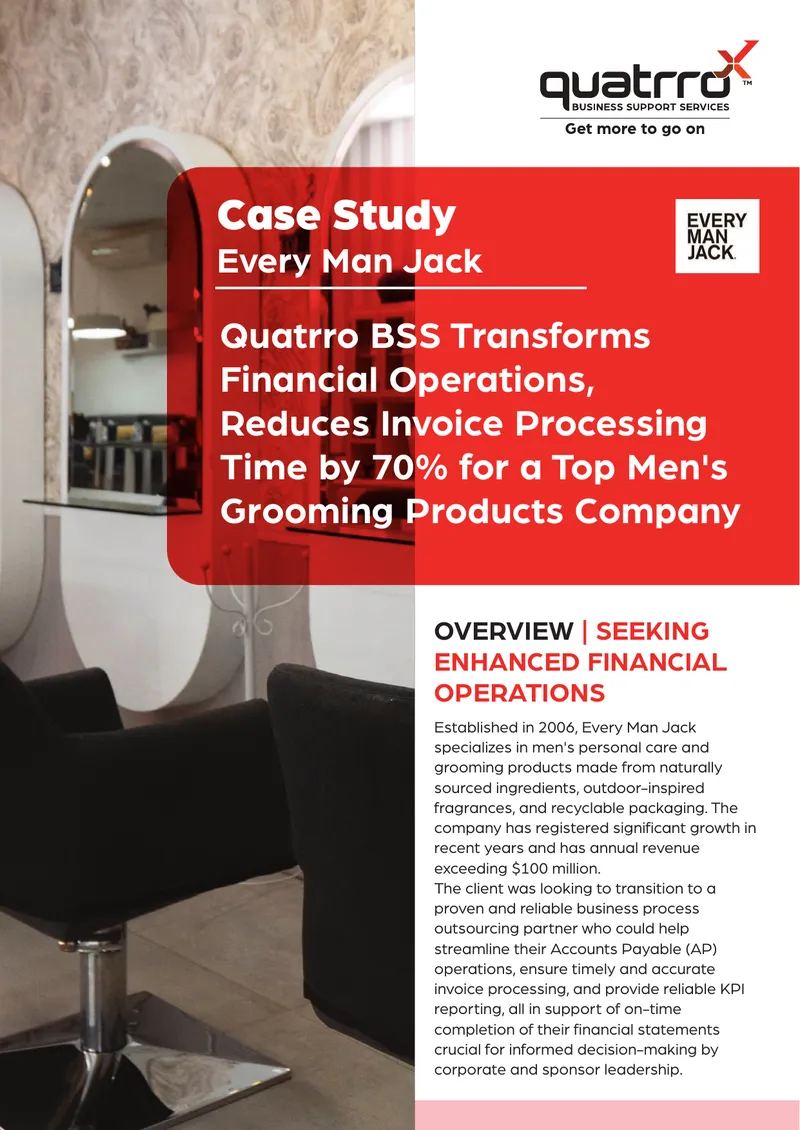 Quatrro BSS Transforms Financial Operations for Every Man Jack