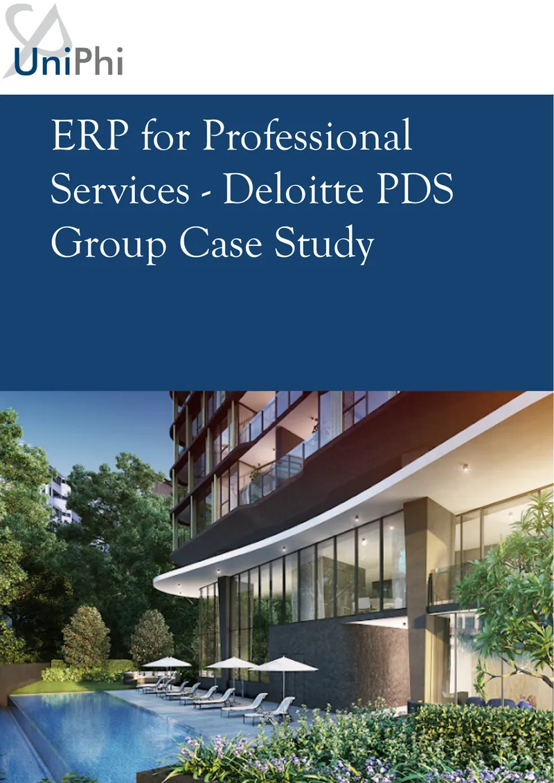 ERP Implementation Case Study for Deloitte PDS Group