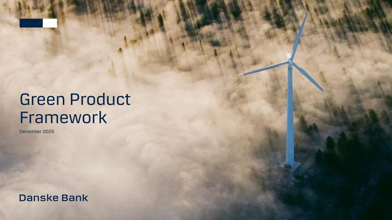 Danske Bank Green Product Framework