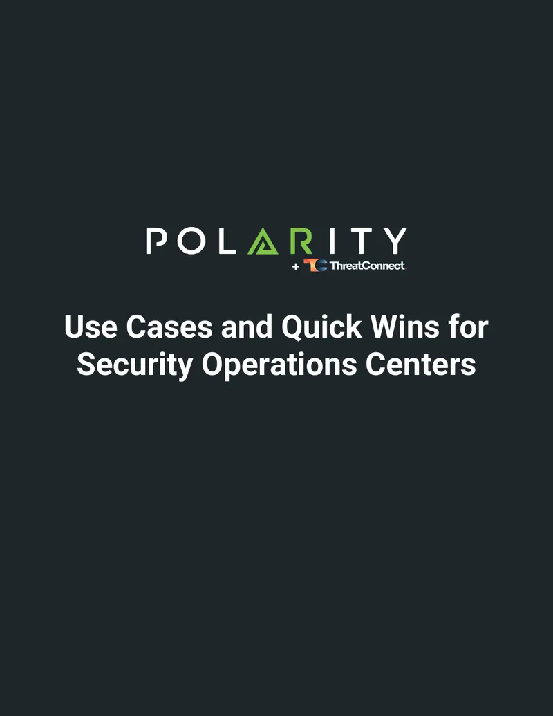 Use Cases and Quick Wins for Security Operations Centers
