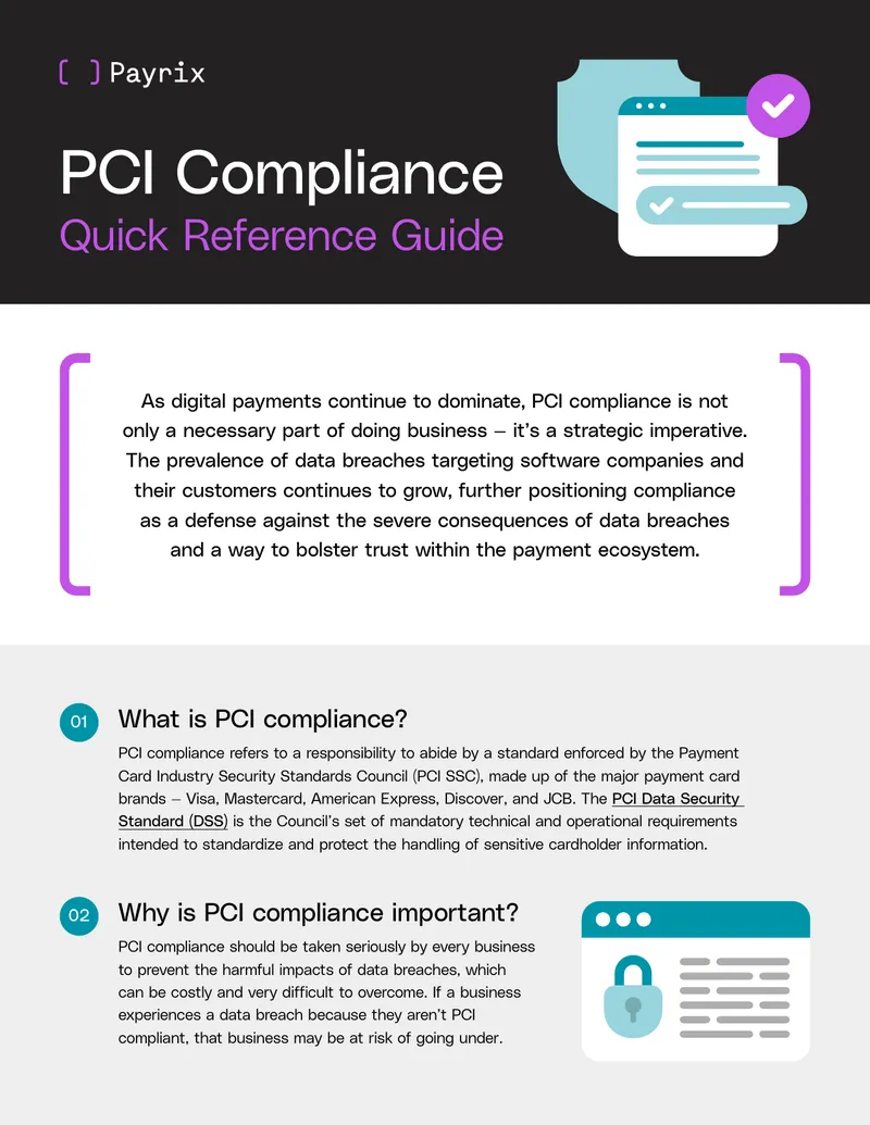 PCI Compliance Quick Reference Guide