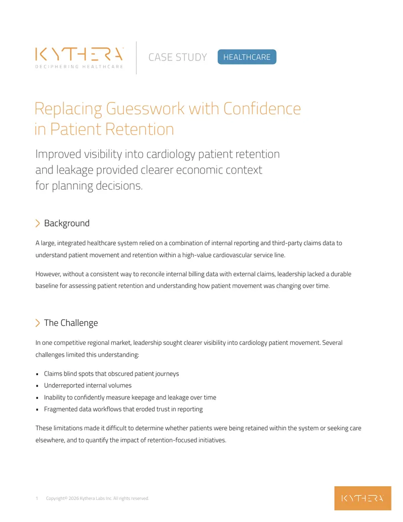 Patient Retention Analysis in Cardiology Services