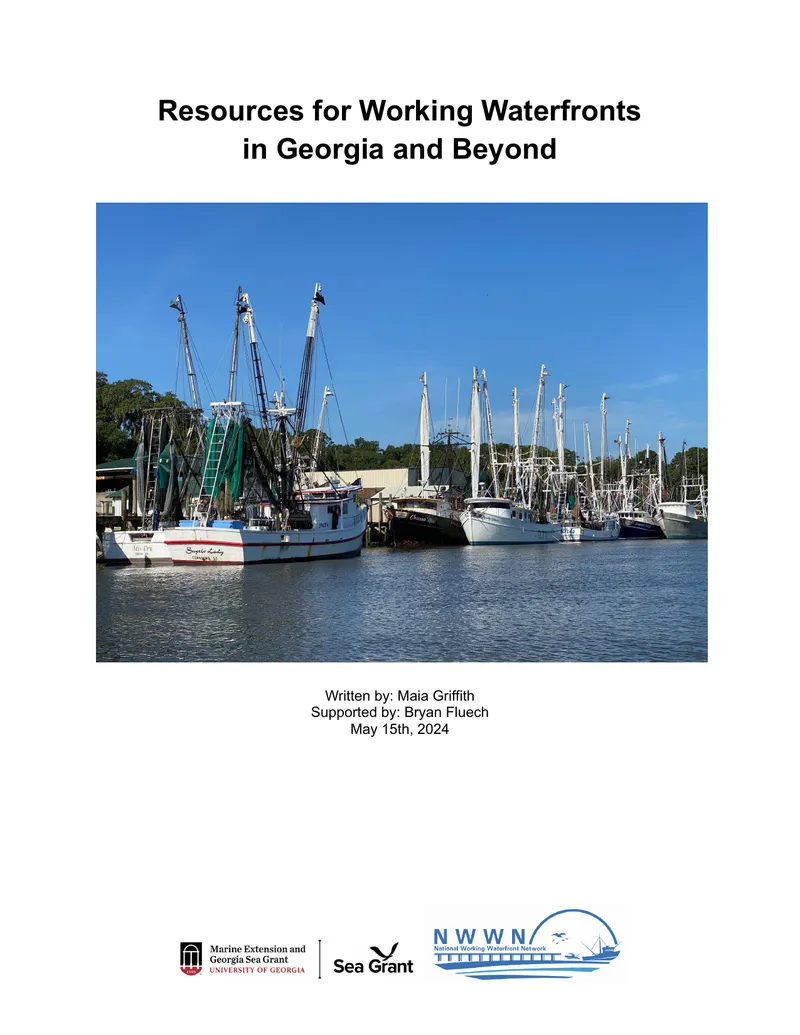Resources for Working Waterfronts in Georgia