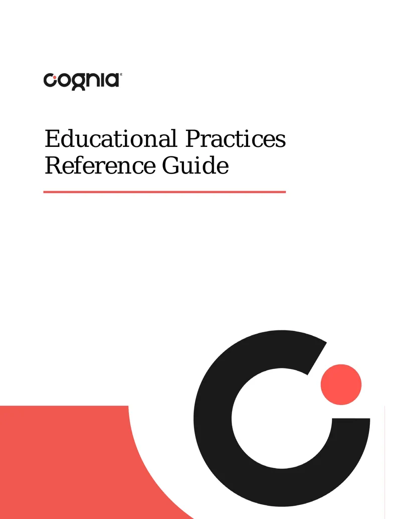Educational Practices Reference Guide