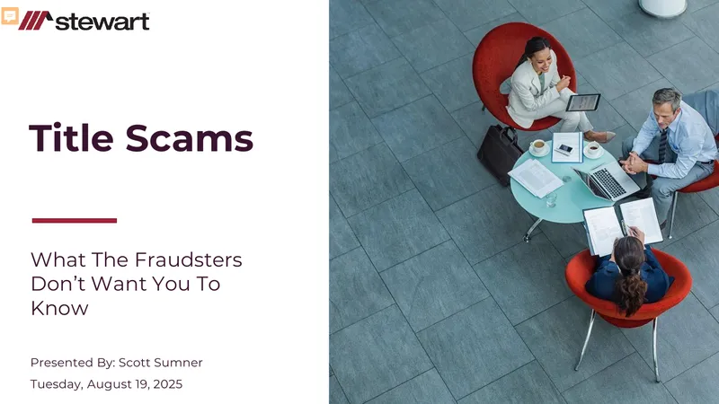Vacant Land Fraud and Cyber Fraud Prevention Guidelines