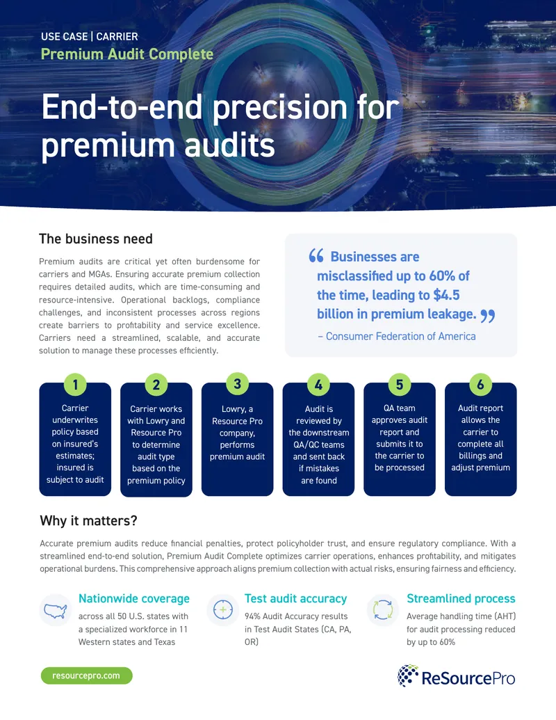 Premium Audit Complete Operational Efficiency Guide