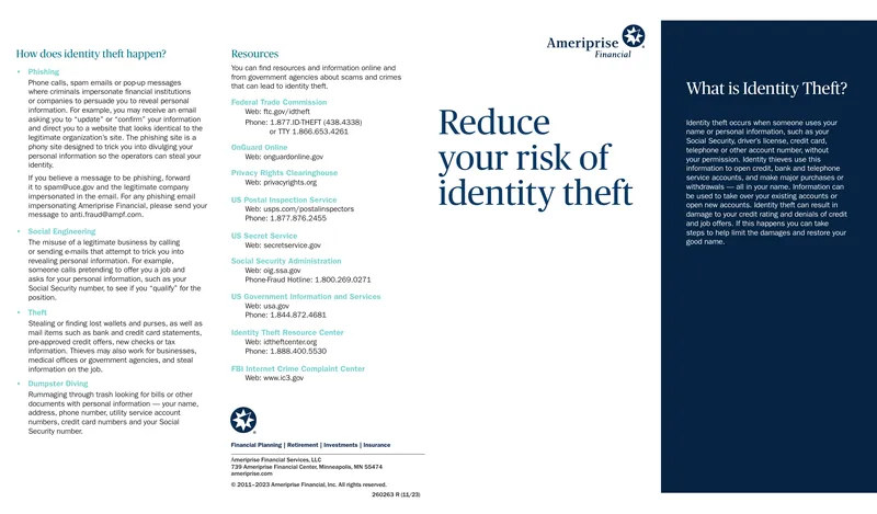 Identity Theft Prevention and Protection Guide