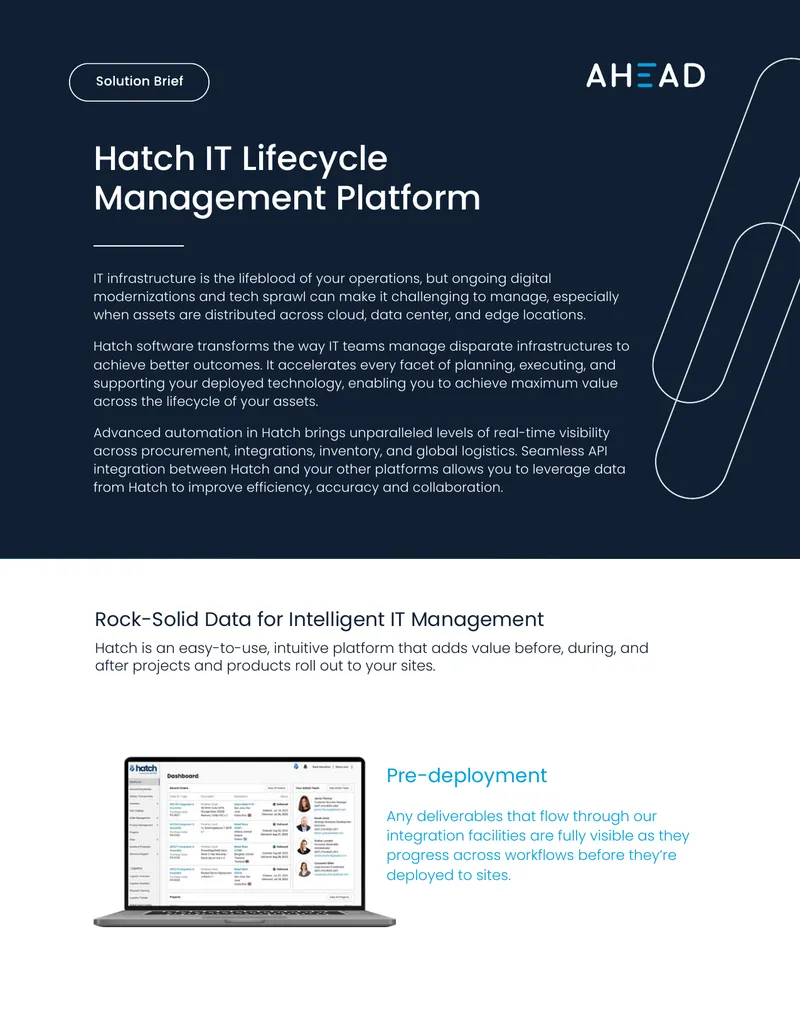 Hatch IT Lifecycle Management Platform Overview