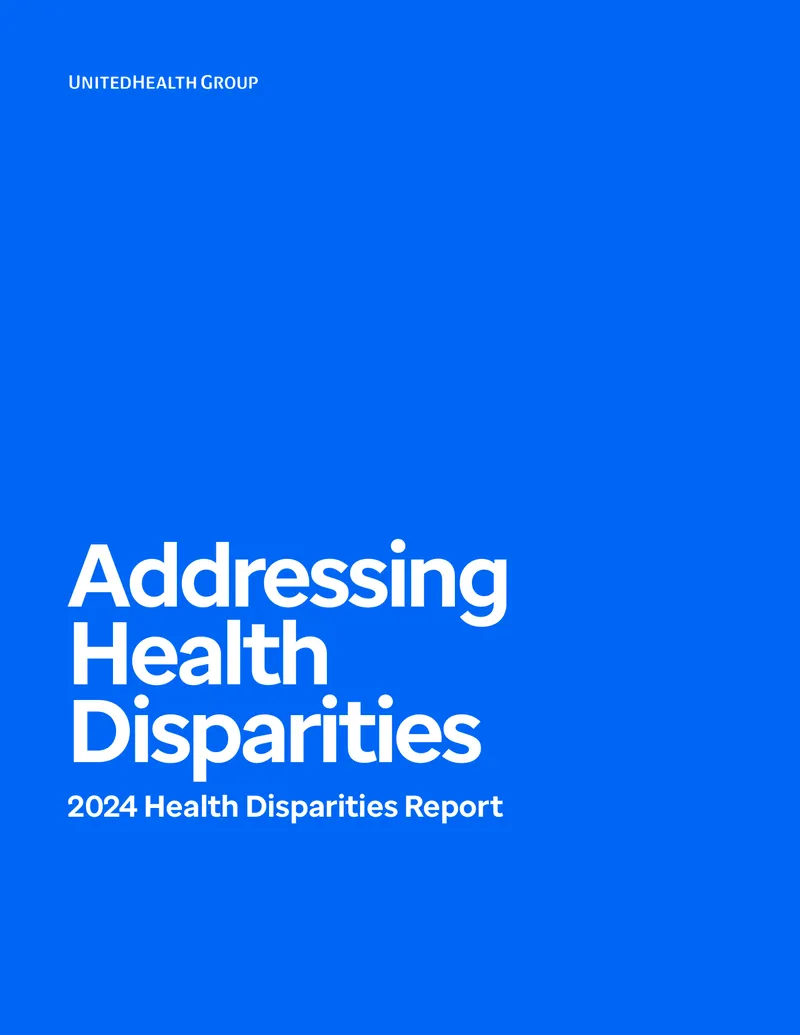 2024 Health Disparities Report Analysis