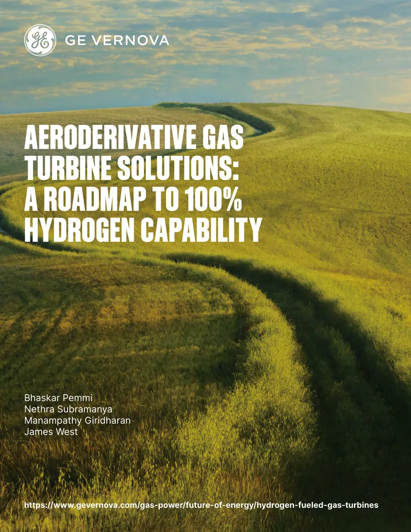 Aeroderivative Gas Turbine Solutions for Hydrogen Capability
