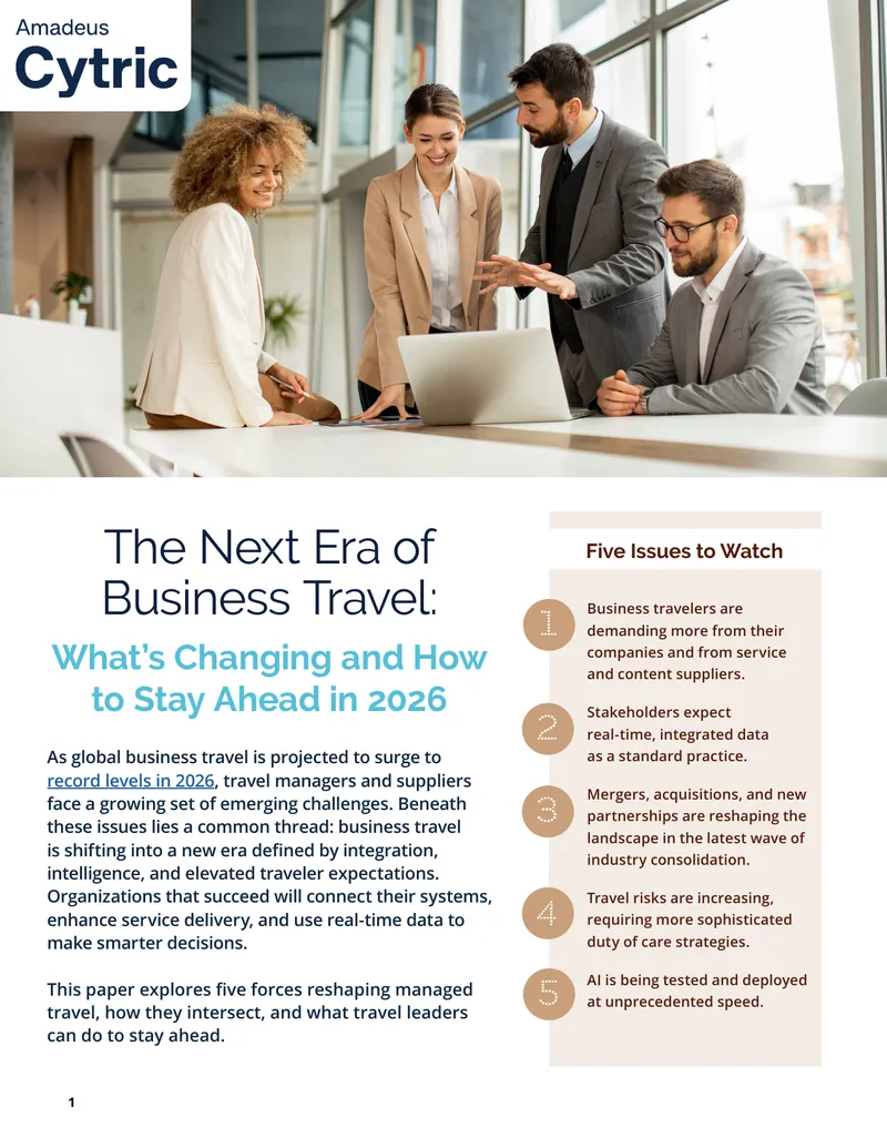 Shifts in Business Travel Landscape for 2026