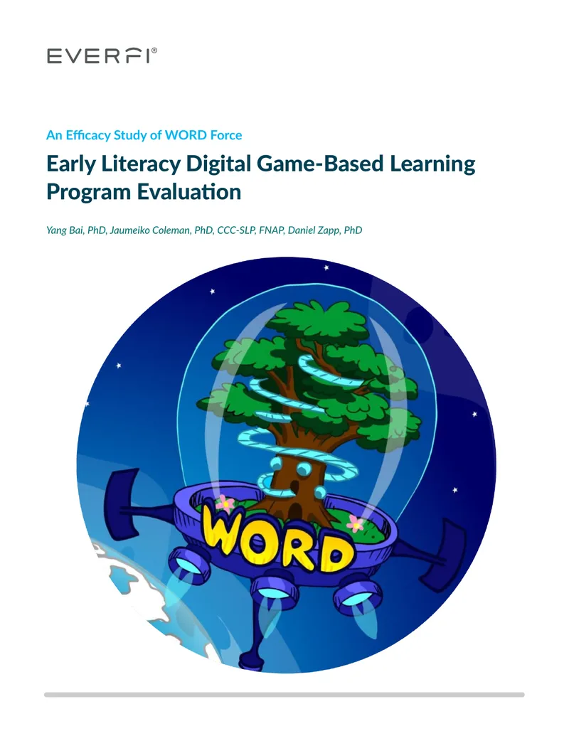 Efficacy Study of WORD Force Early Literacy Program