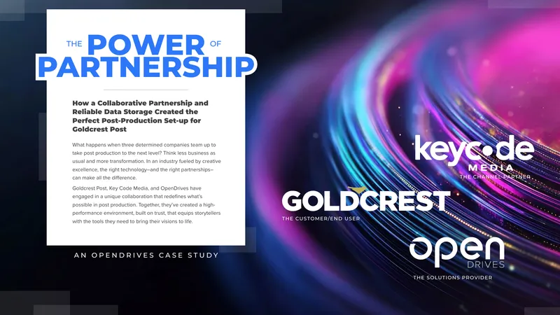 Collaborative Partnership in Post-Production Technology