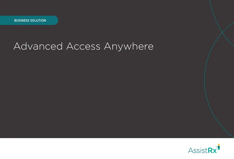 Advanced Access Anywhere Patient Support Solution