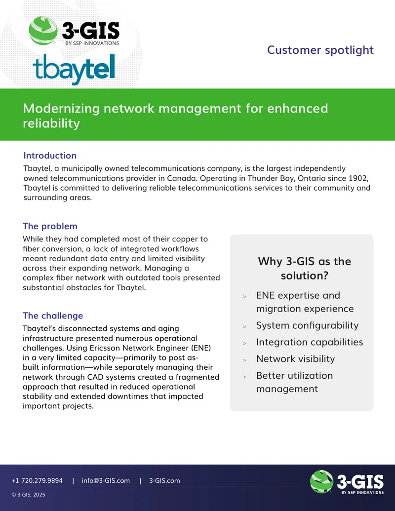 Tbaytel Network Management Modernization Case Study