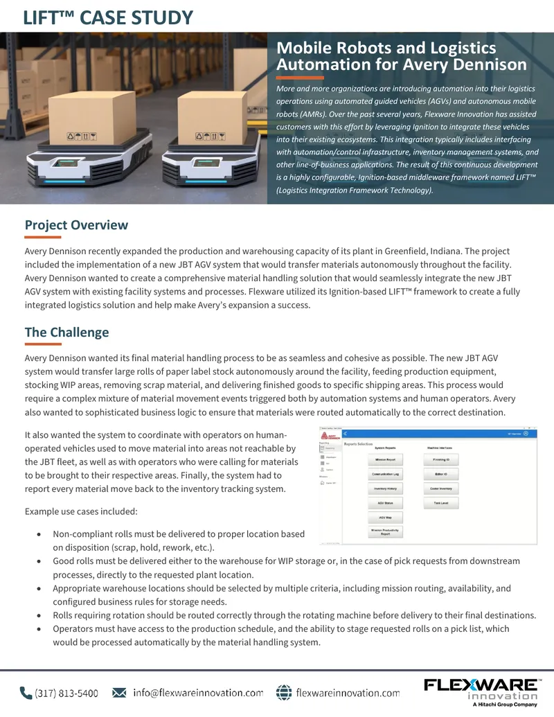 Avery Dennison LIFT Case Study