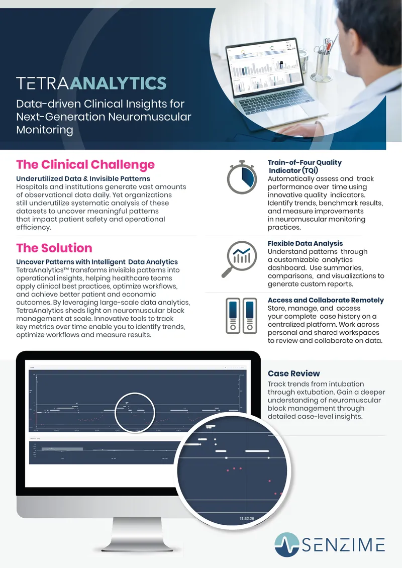 Data-Driven Clinical Insights for Neuromuscular Monitoring