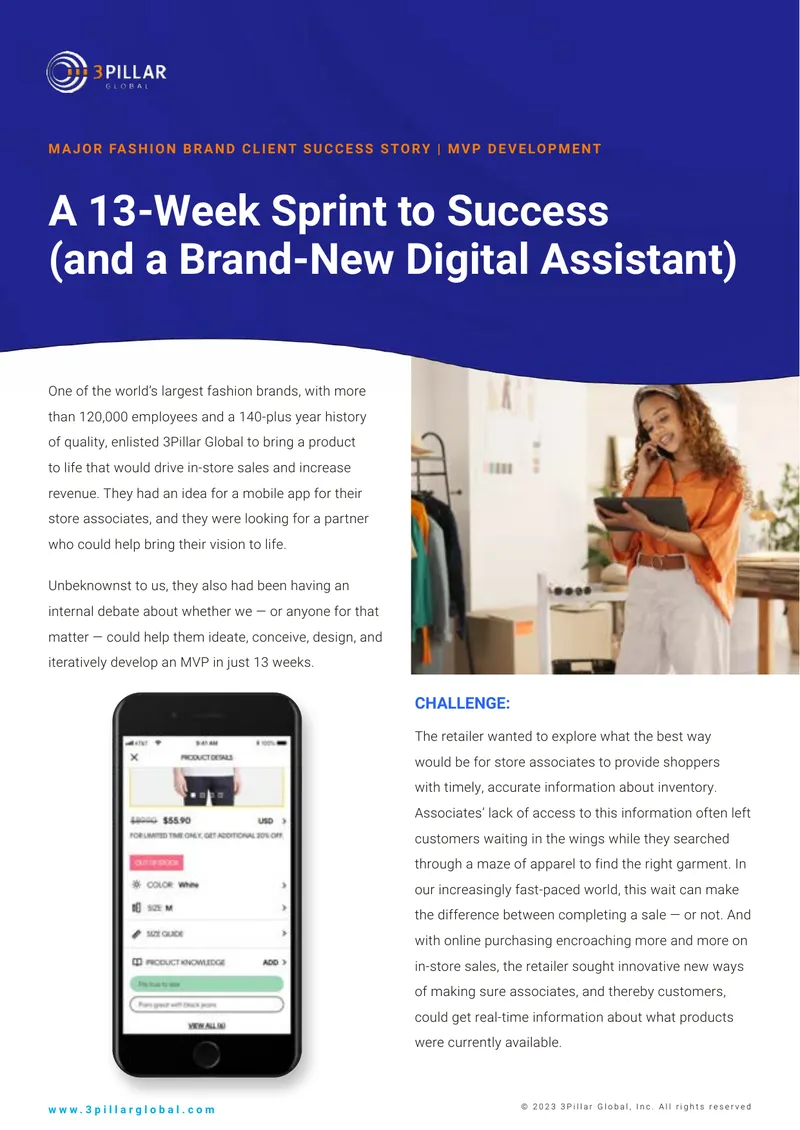 Fashion Brand Digital Assistant Development Case Study