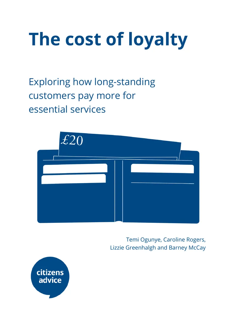 Loyalty Penalty in Essential Service Markets