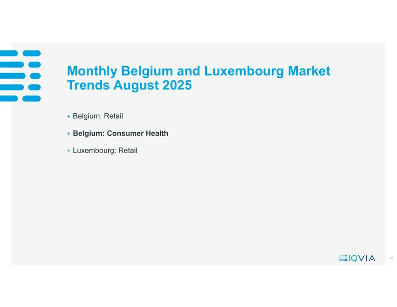 Monthly Belgium and Luxembourg Market Trends August 2025